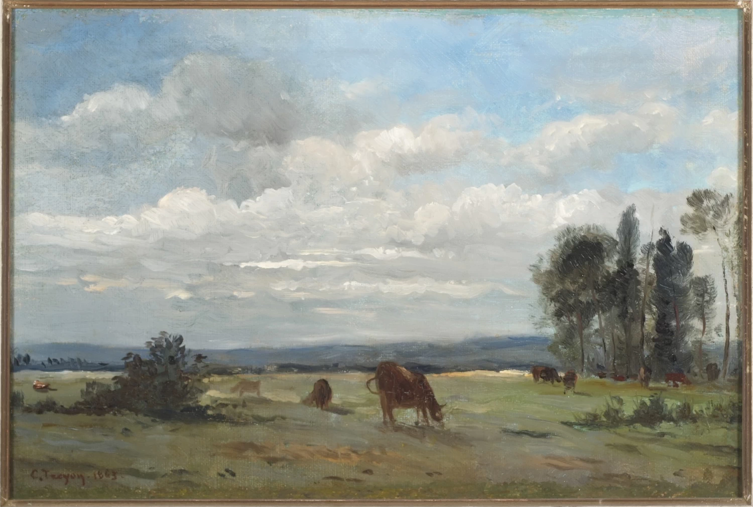 Paesaggio con mucche al pascolo - Museum Gouda